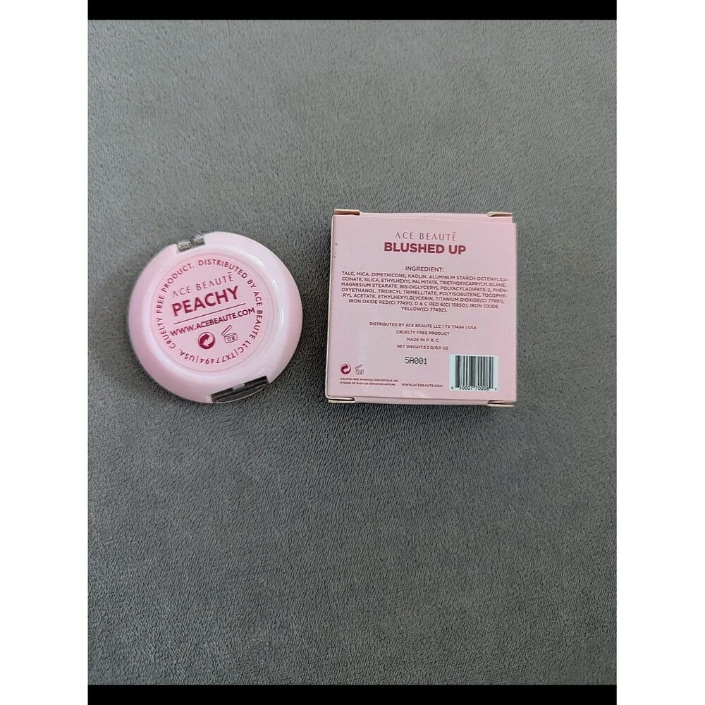 Ace Beaute Blushed Up Blush - Peachy